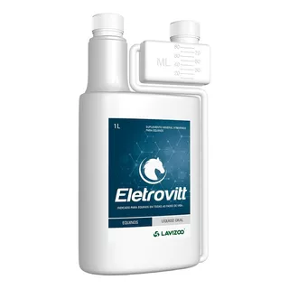 Eletrovitt 1l Repositor De Eletrólitos Vitamina B P/ Equinos