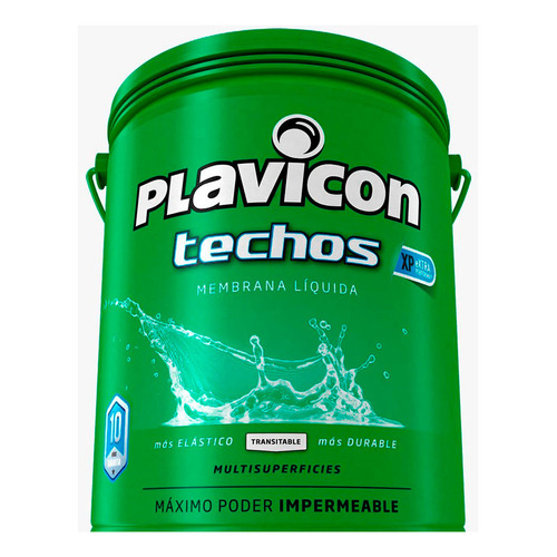 Membrana Liquida Techos Multisuperficies 25 Kg Plavicon Color