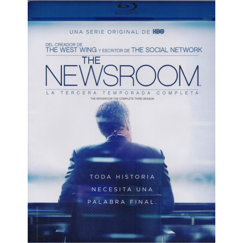 The Newsroom Tercera Temporada 3 Tres Blu-ray