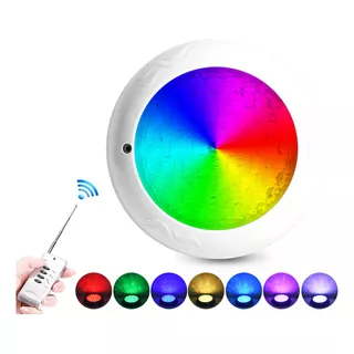 Luz De Piscina Lámpara Sumergible 35w De Para Alberca Rgb