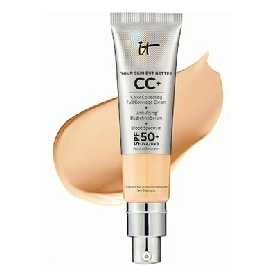 It Cosmetics Cc+ Cream Fps 50 Light Medium, Base De