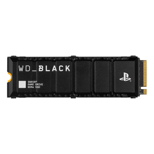 Ssd Wd_black Sn850p, 4tb, Pcie Gen4, M.2 2280, C/ Disipador Color Negro