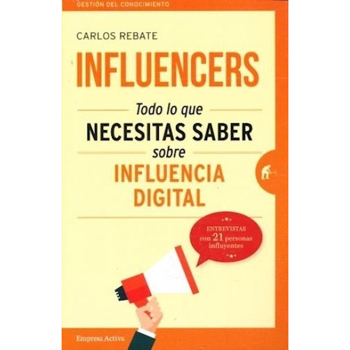 Libro Influencers - Rebate Carlos
