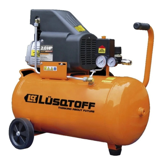 Compresor Aire 25l Lusqtoff 2hp 220v Profesional Env Lacueva