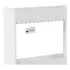 Lavish Home Carrito De Almacenamiento Deslizable De 4 Nivele White