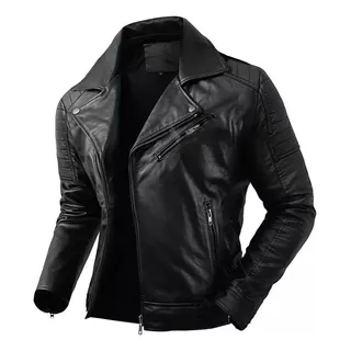 Campera Eco Cuero Hombre Importada Urbana Premium 