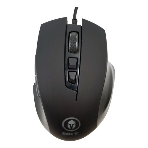 Mouse Gamer 4000dpi Retroiluminado Rgb 7d - 7 Botones Bktm14 Color Negro