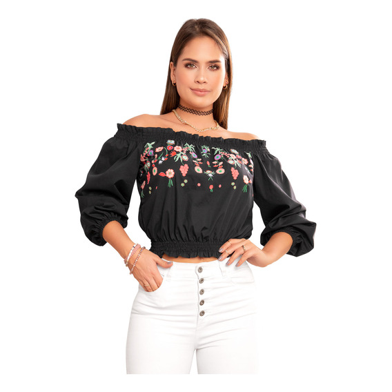 Blusa Mujer Negro Atypical 92799
