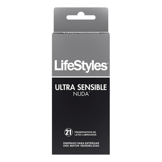 Preservativos Condones 21 Unid Ultra Sensible Lifestyles