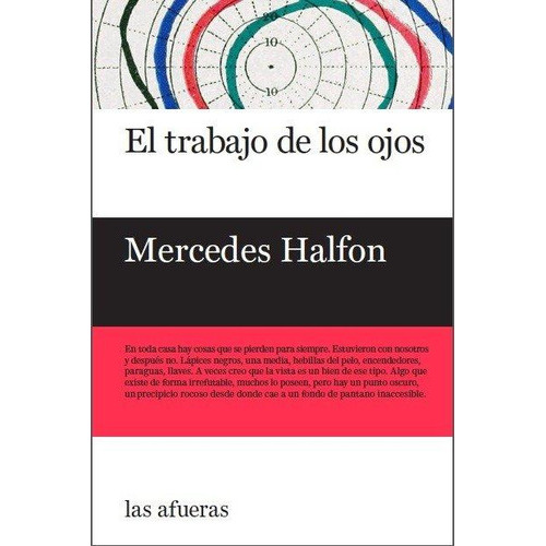 El Trabajo De Los Ojos, De Halfon, Mercedes. Editorial Editorial Las Afueras, Tapa Blanda En Español