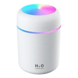 Mini Humidificador Purificador De Aire Portátil Led De Color Blanco