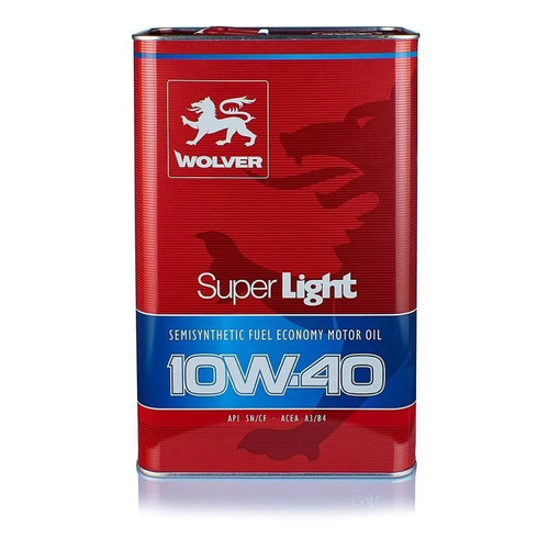 Wolver Superlight 10w40 X5l 10w40 (no Motul)
