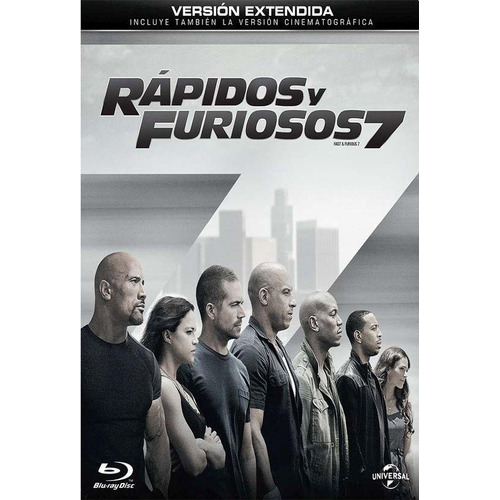 Blu-ray - Rapidos Y Furiosos 7