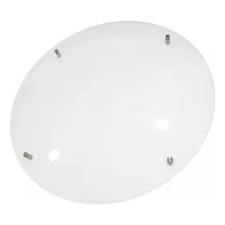 Acrílico Cristal Redondo 60cms C/luz Led Sin Rotular