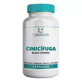 Cimicífuga 80mg Racemosa - 120 Cápsulas - Black Cohosh