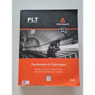 Livro, Fundamentos De Enfermagem, Plt, Anhanguera, 816,  Patricia A. Potter, Anne G. Perry E Outros