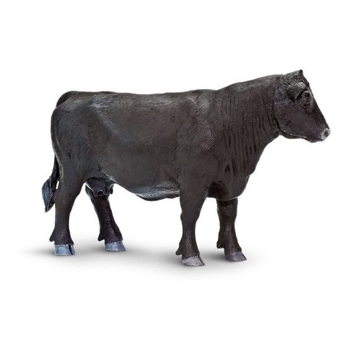Safari Vaca Angus Vaquita Cow Granja Figura Coleccion Ax
