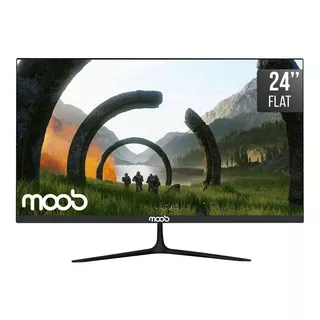 Monitor Gamer Moob M24f Led 24  Preto 110v/220v