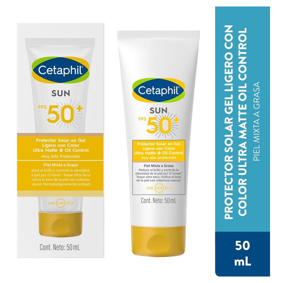 Cetaphil Sun Oil Control Color Fps 50+ X 50 Ml