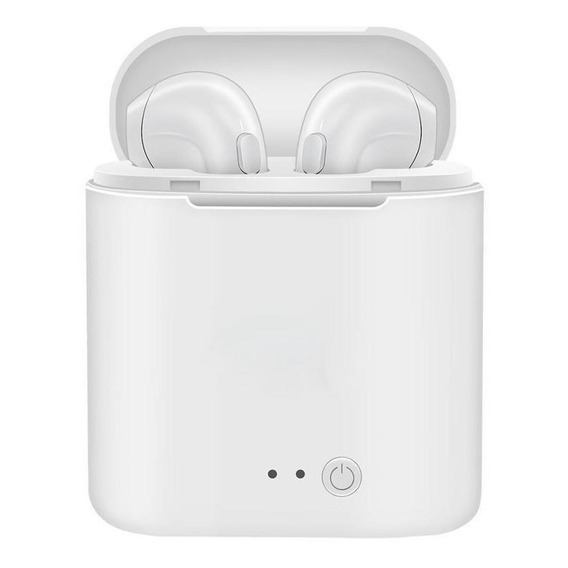 Audífonos in-ear inalámbricos i7S TWS blanco
