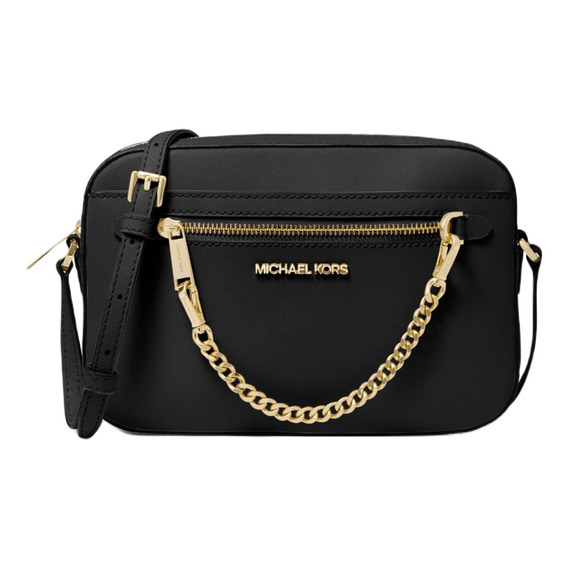 Bolsa Michael Kors Original Jet Set Large Cruzada Beige Fina