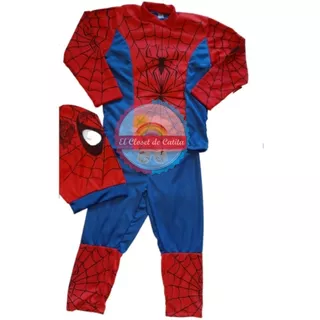 Disfraz Niño Spiderman Envio Gratis