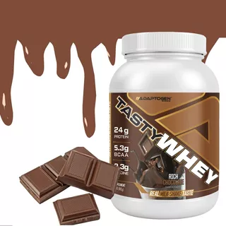 Suplemento Em Pó Adaptogen Science  Tasty Whey 3w Gourmet Proteínas Tasty Whey 3w Gourmet Sabor  Chocolate Em Pote De 900g