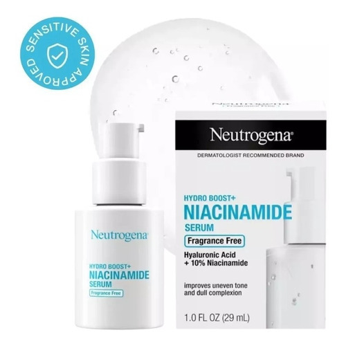 Neutrogena | Hydro Boost+ - Serum Con Niacinamide Tipo de piel Todo tipo de piel