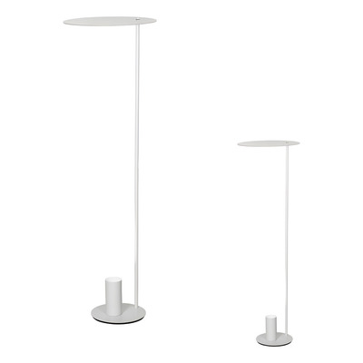 Lampara De Pie Reflex Blanco 1xgu10 Alto 1.37m Blanco