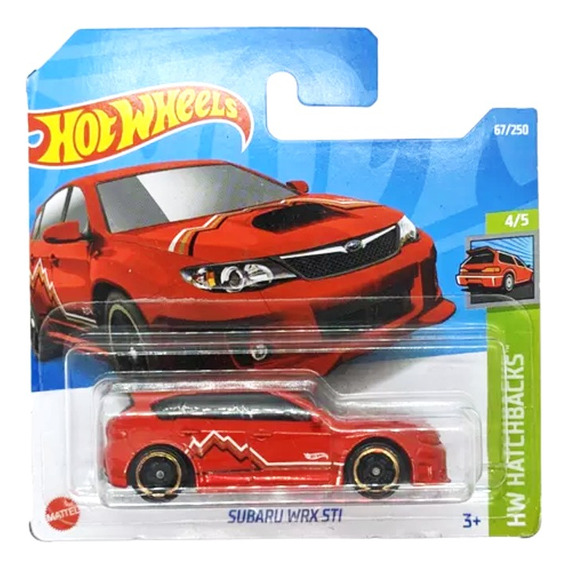 Hot Wheels Carro Subaru Wrx Sti Coleccionable