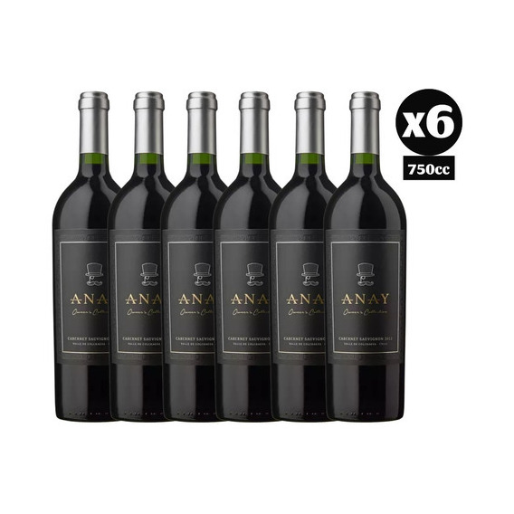 6x Vino Calcu Anay Owner's Collection Cabernet Sauvignon