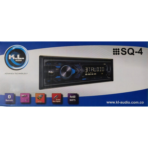 Radio para carro KL SQ-4 con USB y bluetooth