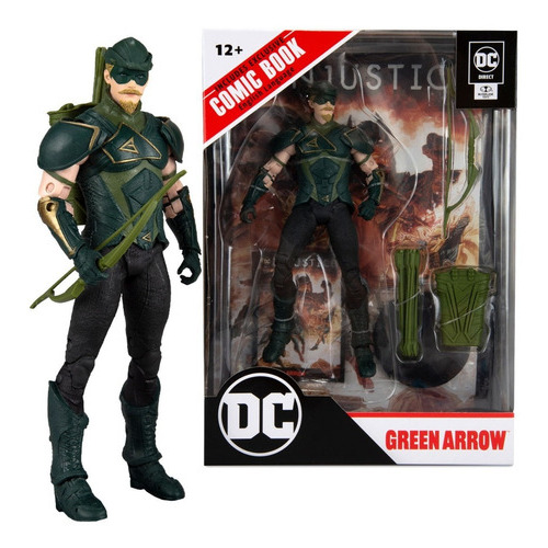Dc Direct Page Punchers W/ Comic Injustice 2 Green Arrow