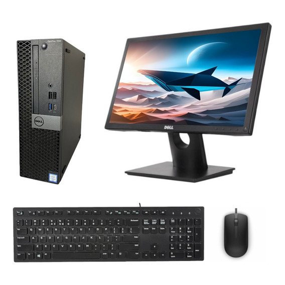 Pc Dell Optiplex 7050 I5 6ta 8gb 256gb Ssd W10 Monitor 22