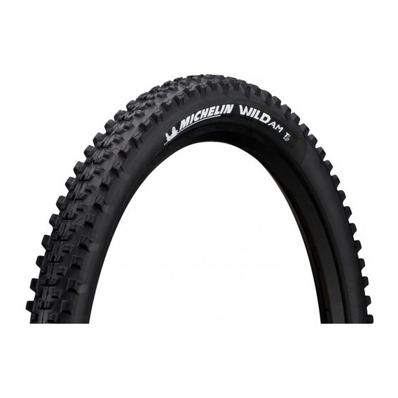 Llanta Michelin Wild Am 27.5x2.6 Tubeless Plegable Color Negro