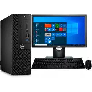 Computadora Dell Core I5 6ta Gen 8 Ram 240 Solid Monitor 22p