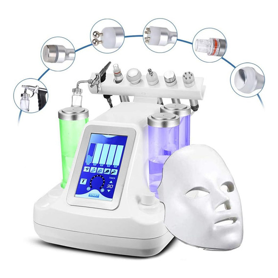 Maquina Facial Led 7 Colors Instruments De Beauty 7 En 1