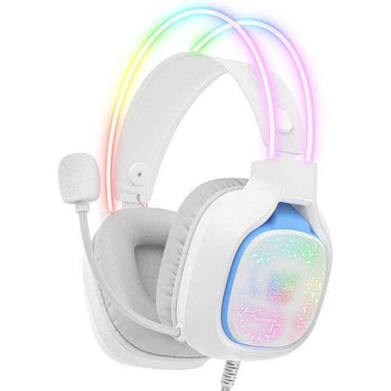 Auriculares De Juego Onikuma X22 Audifonos Gamer Con Rgb 