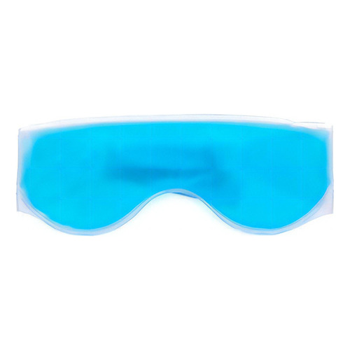 Antifaz Termico De Gel P/frio (ojeras, Bolsas,dolor, Estres) Color Azul Liso