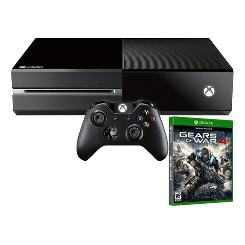 Microsoft Xbox One 500GB Gears of War 4 color  negro