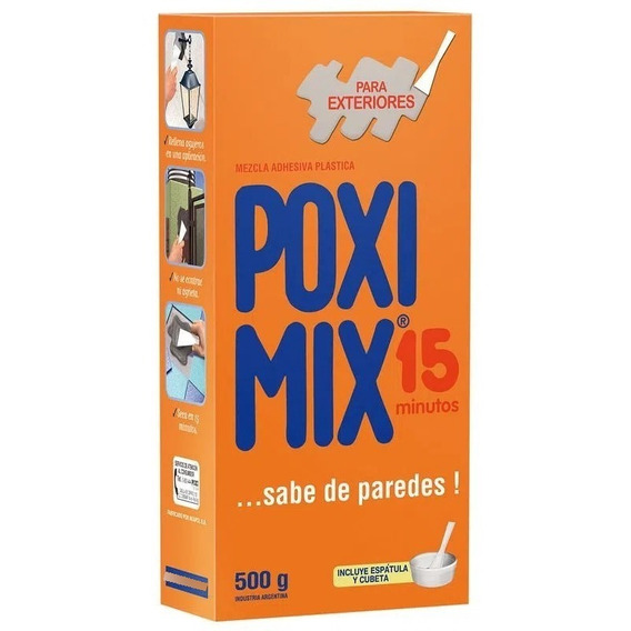 Poximix Uso Exterior Repara Grietas 500 Grs - Deacero