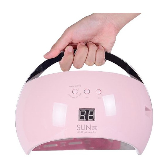 Lampara Secadora Uñas Led Uv Profesional 48w Manicure Sun6s