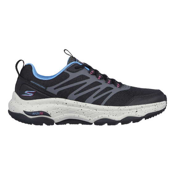 Tenis Skechers Mujer Go Walk Arch Fit - Alpine Creek Negro -