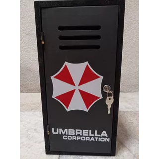 Mini Baúl Resident Umbrella En Forma De Casillero 40 Cm
