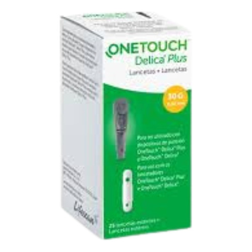 One Touch Delica Plus Con 25 Lancetas