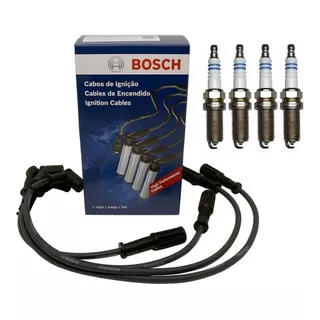 Kit Cables + Bujias Bosch Fiat Palio Punto Idea 1.4 Fire