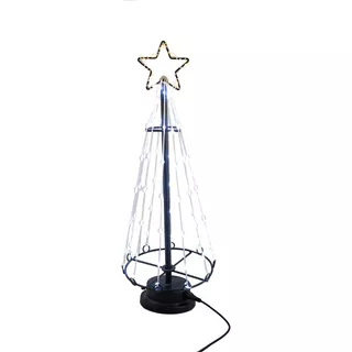 Árbol De Navidad Cono Mini Led 46cm Navideño Fiestas Usb