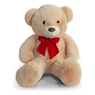Urso Pelúcia Teddy Pequeno Caramelo 50cm