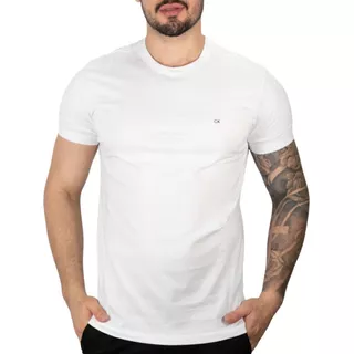 Camiseta Calvin Klein Básica Branca