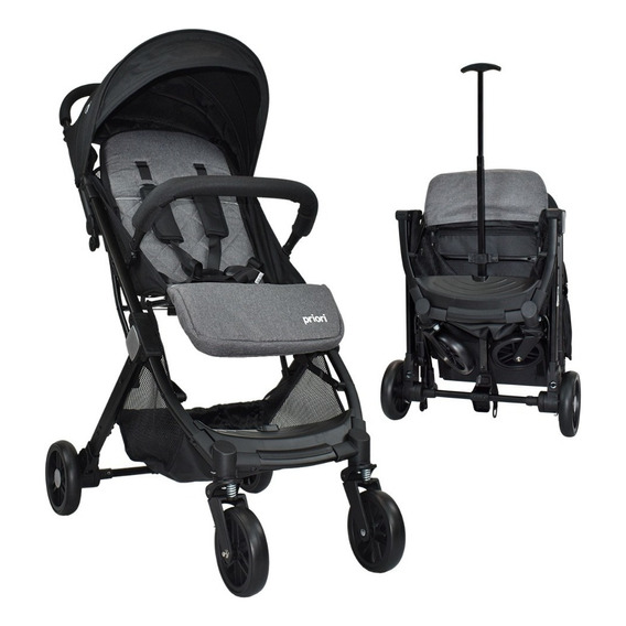 Coche Bebe Priori Tipo Maleta Argus Color Gris